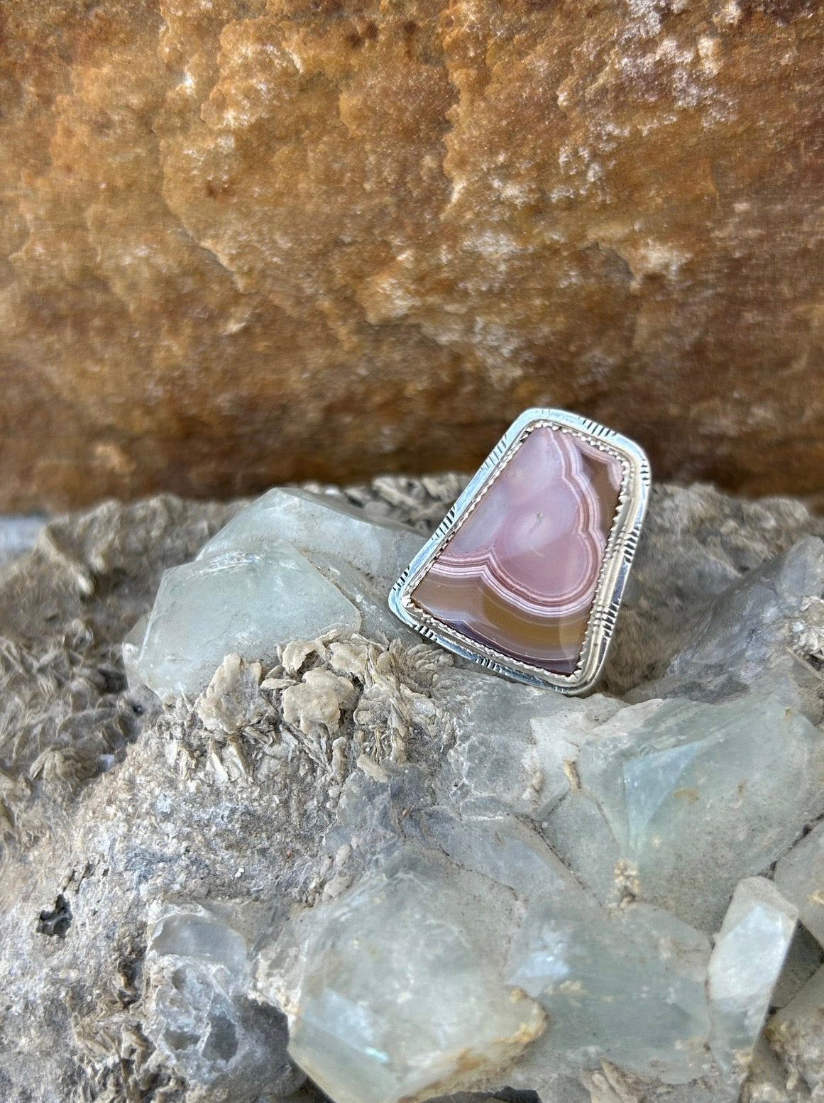 Laguna Agate Ring