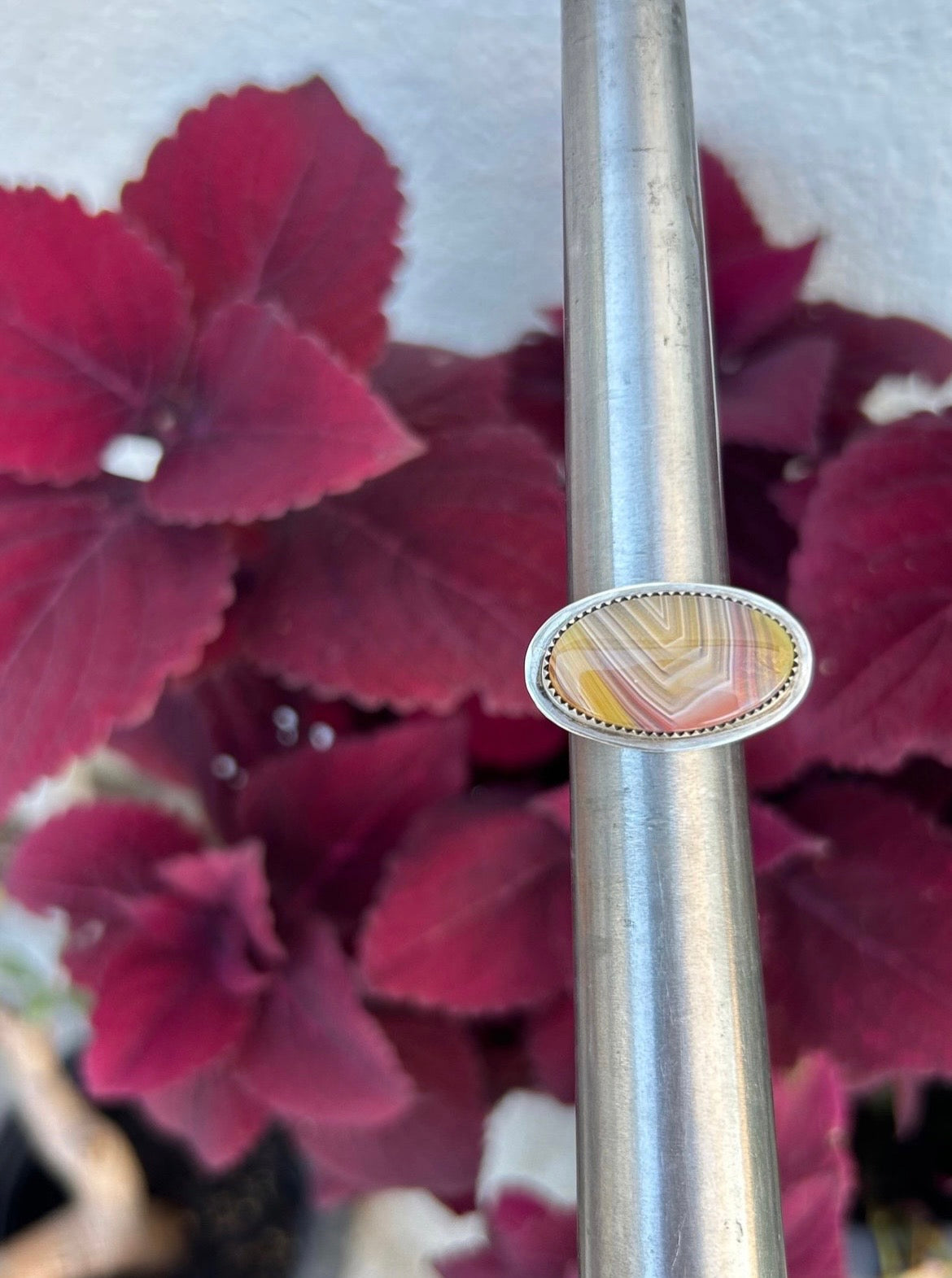 Laguna Agate Horizon Ring