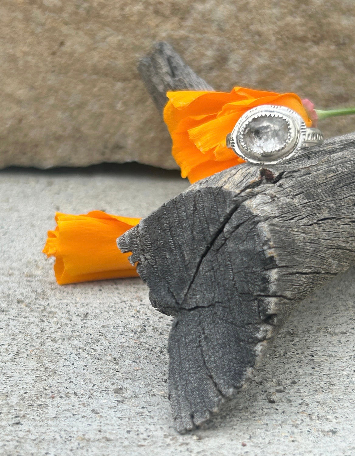 Herkimer Diamond Ring