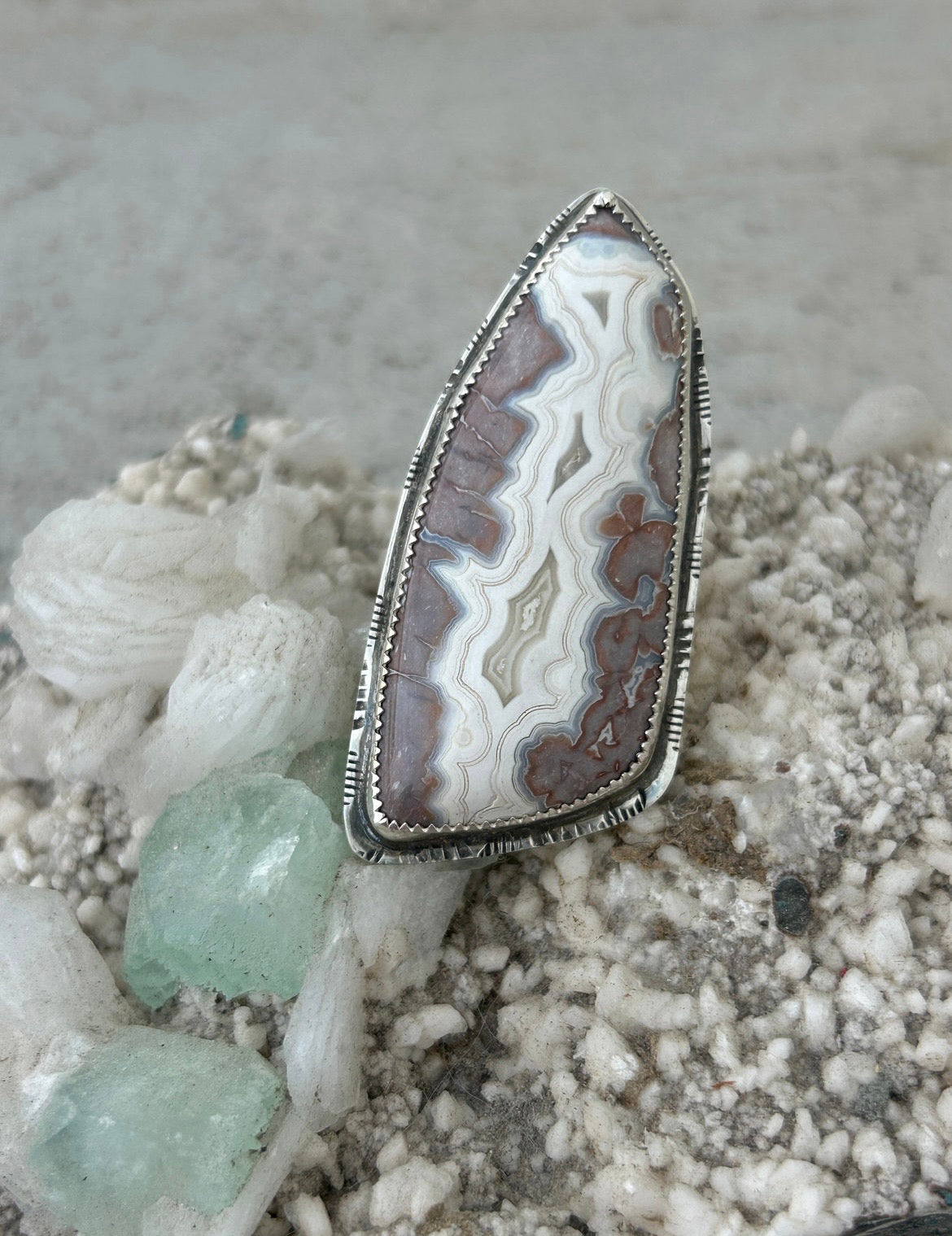 Mexican Crazy Lace Ring