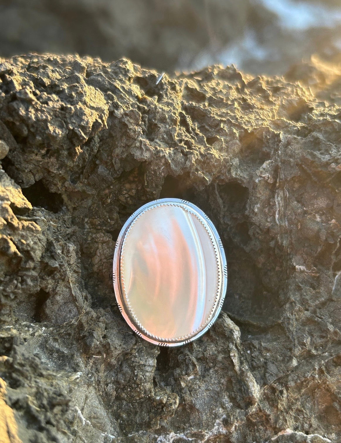 Mother of Pearl Ring