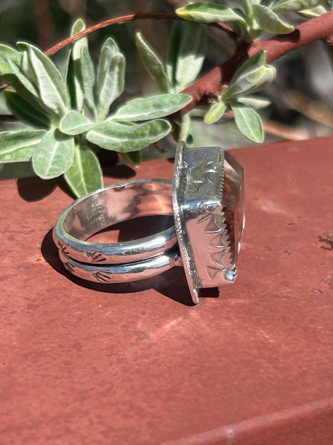 Rutilated Quartz Ring