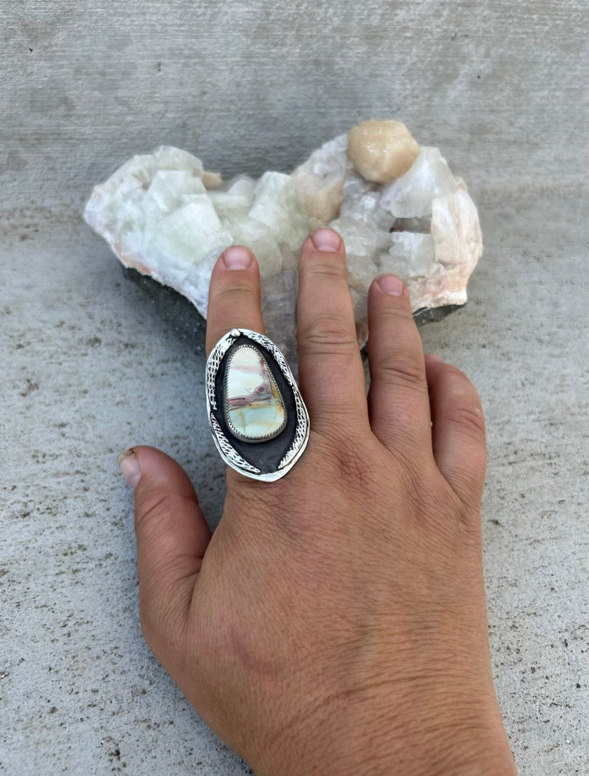 Crayola Jasper Shadowbox Ring