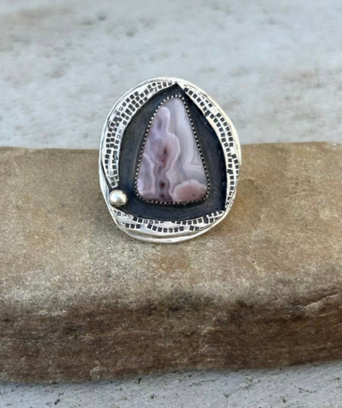 Laguna Agate Ring