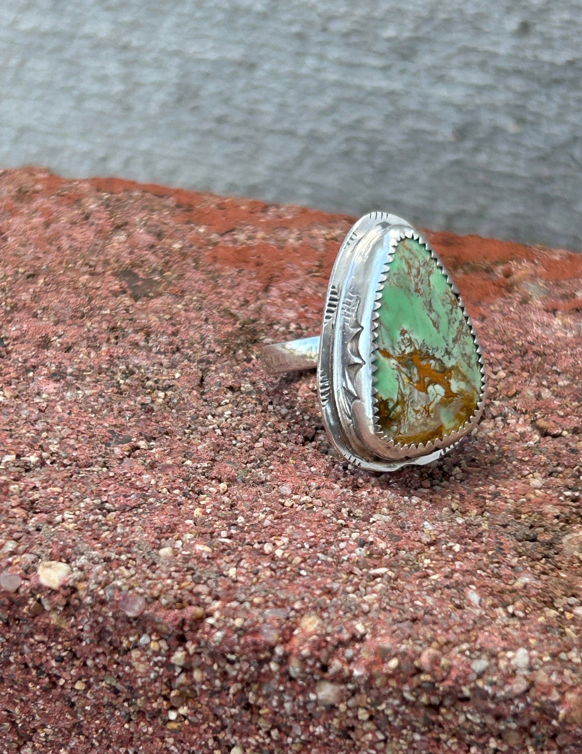 Australian Variscite Ring