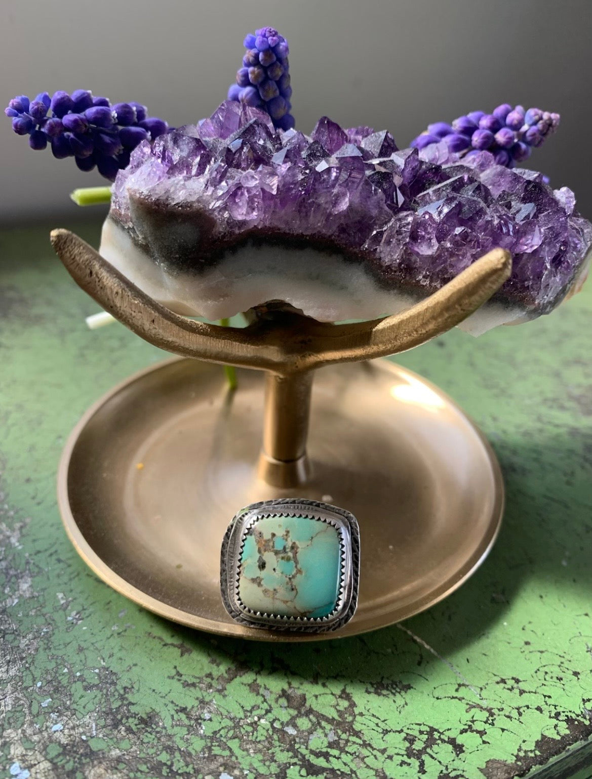 Royston Turquoise & Grape Hyacinth