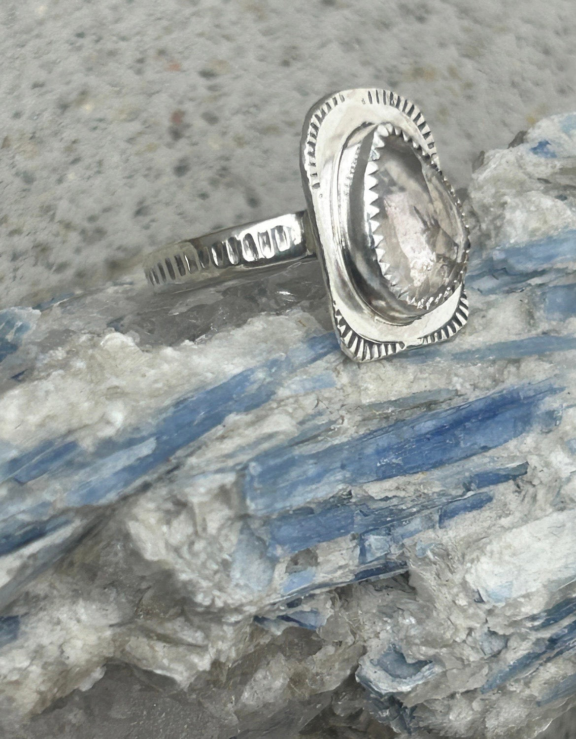 Herkimer Diamond Ring