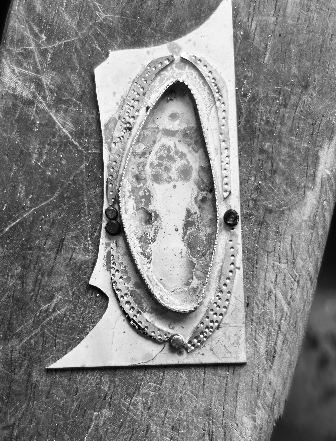 Mexican Crazy Lace Agate Shadowbox Ring