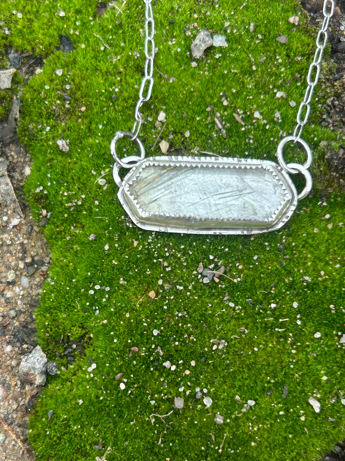 Green Rutile Necklace