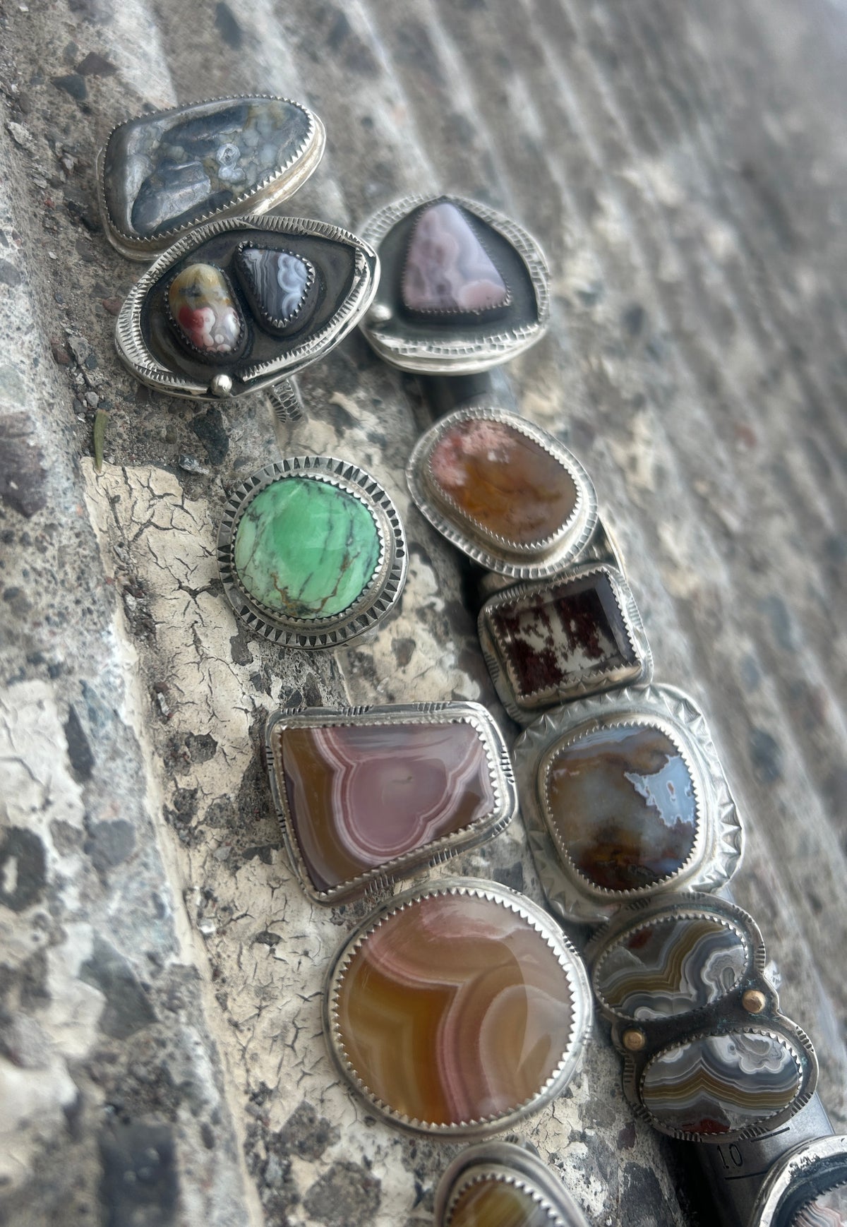 Variscite Ring.