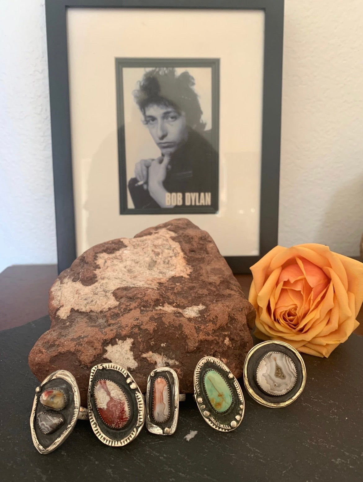Double Agate Shadowbox Ring