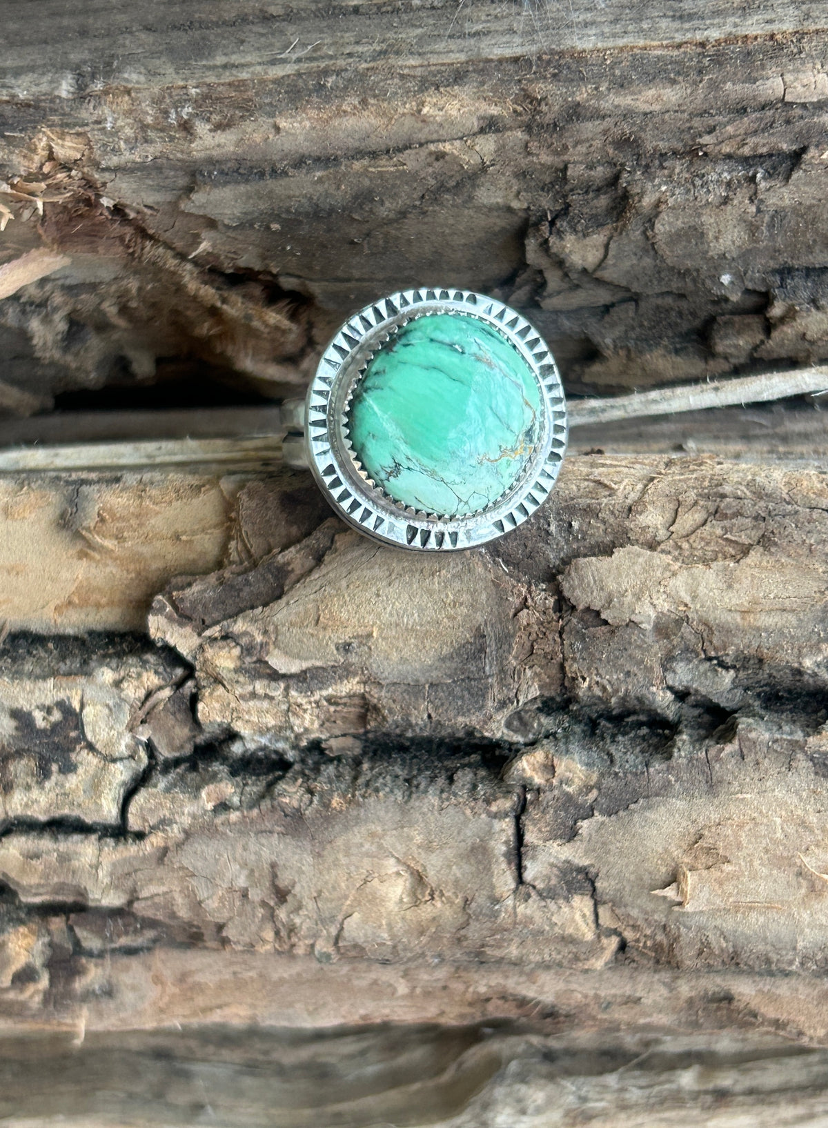 Variscite Ring.
