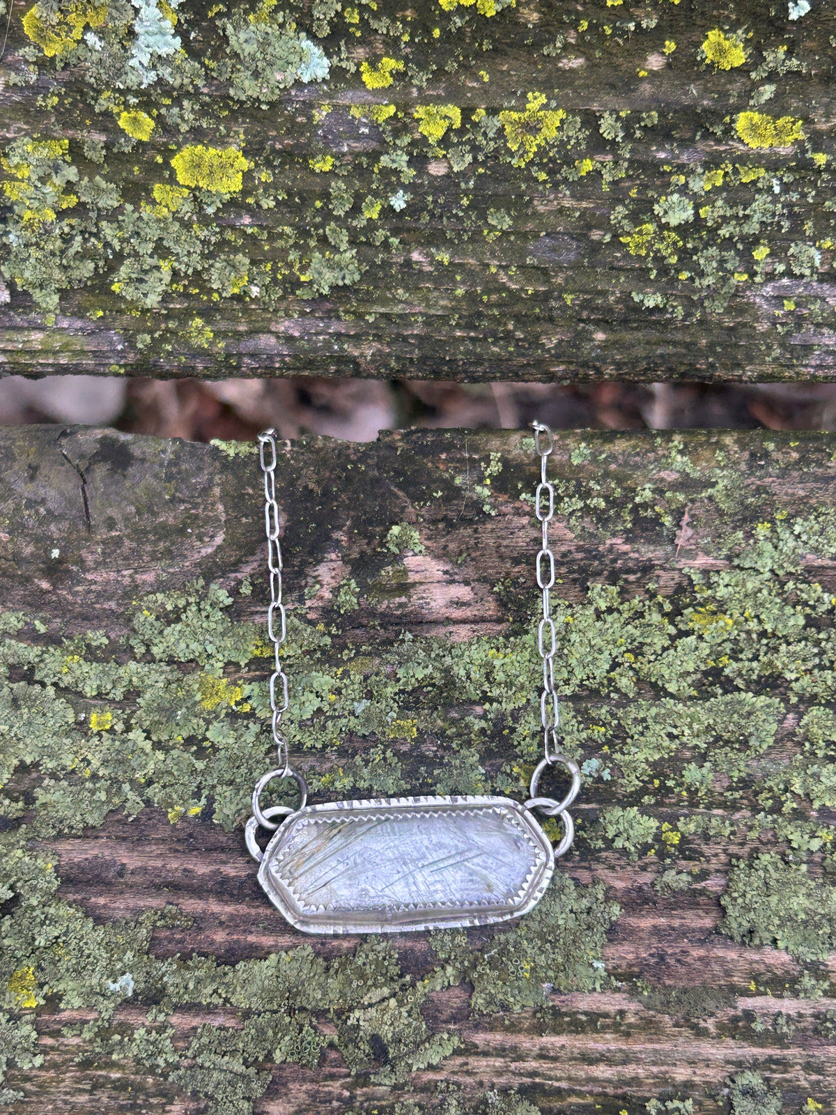 Green Rutile Necklace