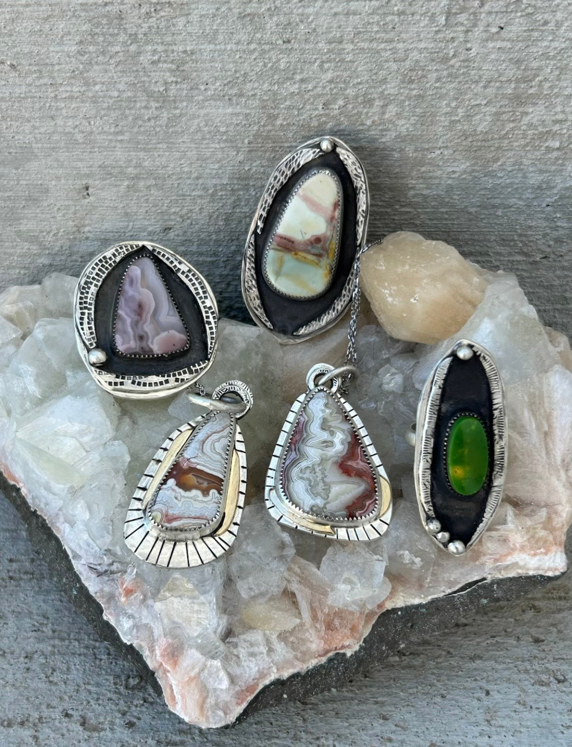 Crayola Jasper Shadowbox Ring