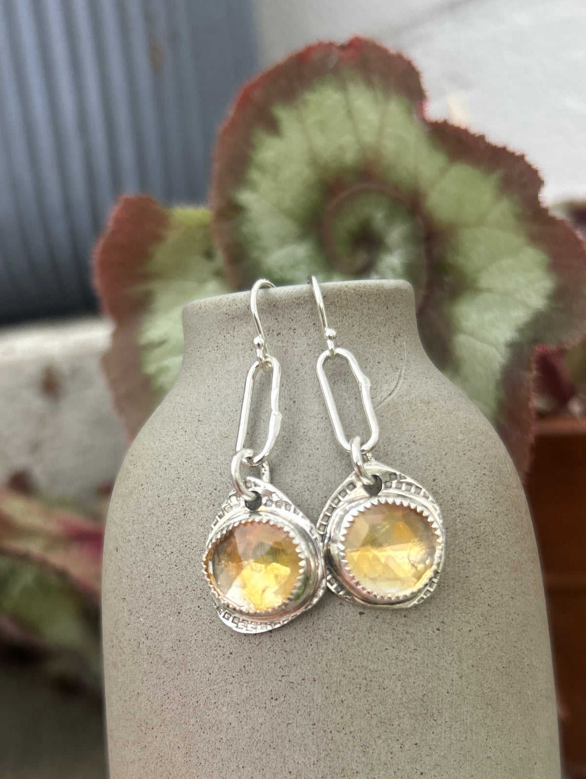 Citrine Drop Earrings