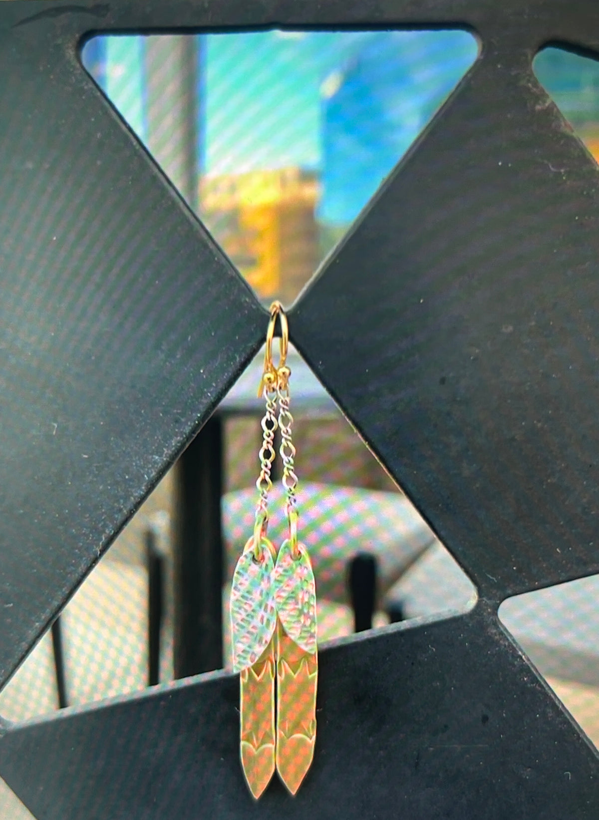Silver & Brass Earrings