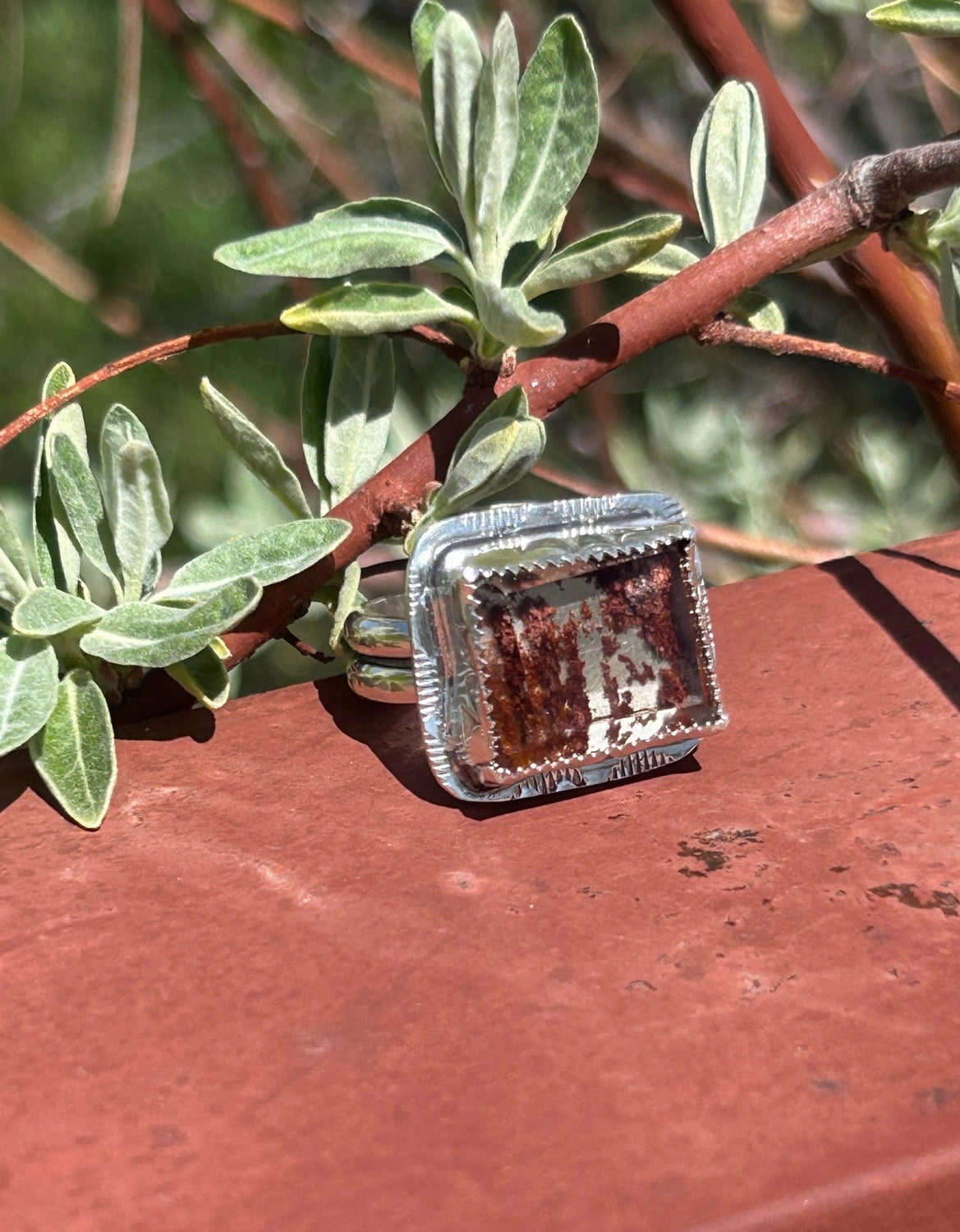 Rutilated Quartz Ring