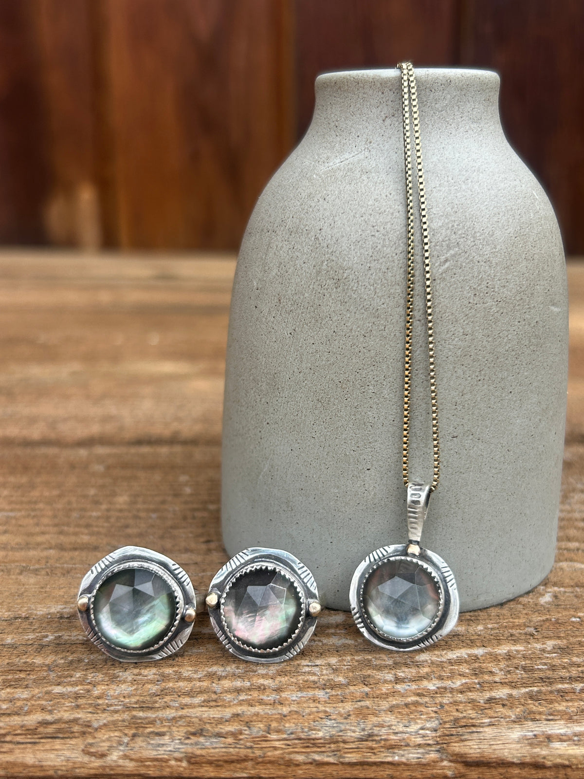 Tahitian Mother of Pearl Ring